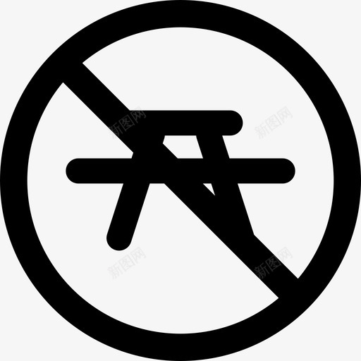 禁止进食食物适应症图标svg_新图网 https://ixintu.com 禁止进食 适应症 食物