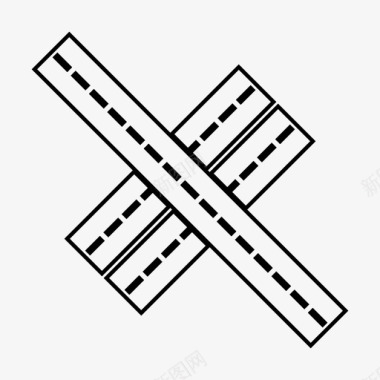 道路高速公路小路图标图标