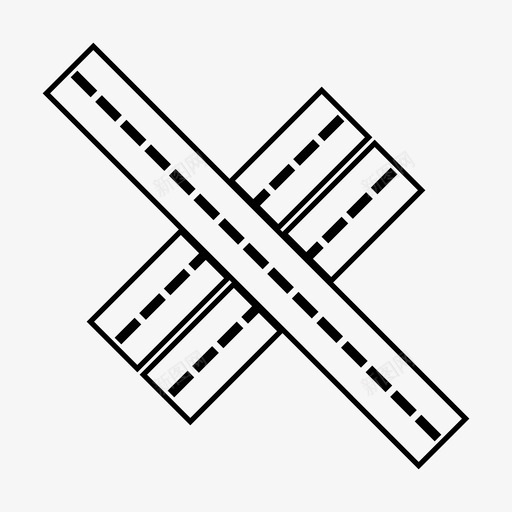 道路高速公路小路图标svg_新图网 https://ixintu.com 小路 街道 路线 道路 高速公路