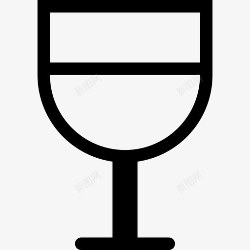 杯子酒饮料图标svg_新图网 https://ixintu.com 小酒 杯子 玻璃杯 葡萄酒 酒 饮料