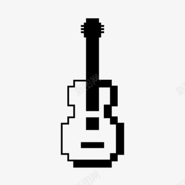 吉他马里亚奇音乐图标图标