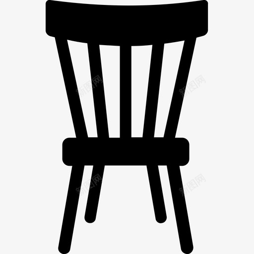 椅子餐椅家用家具图标svg_新图网 https://ixintu.com 室内装饰雕纹图标 家用家具 座椅 椅子 餐椅
