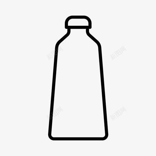 瓶子清洁清洁产品图标svg_新图网 https://ixintu.com 水化 清洁 清洁产品 瓶子 管子 饮料