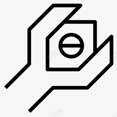 维护六角工具图标图标