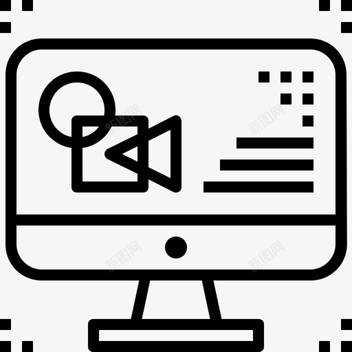 过程计算机思想图标svg_新图网 https://ixintu.com 思想 计算机 设计过程
