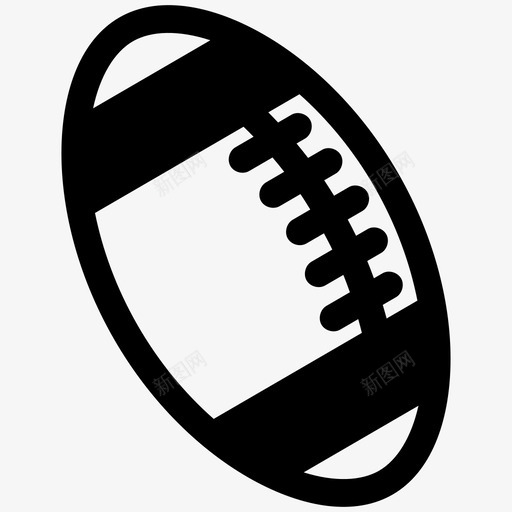 美式足球美式橄榄球橄榄球图标svg_新图网 https://ixintu.com 体育 团队 橄榄球 美式橄榄球 美式足球 超级碗