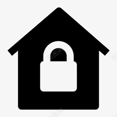 家锁安全图标图标