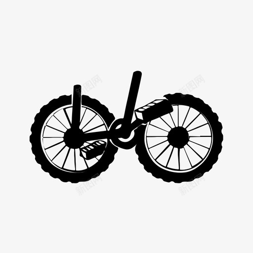自行车手绘草图骑行图标svg_新图网 https://ixintu.com 手绘草图 滚动 自行车 轮子 通畅 骑行