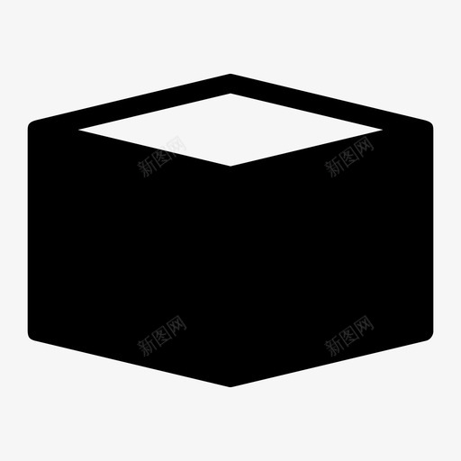 打开盒子盒子移动图标svg_新图网 https://ixintu.com 小盒子 打开盒子 盒子 移动