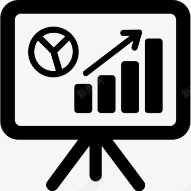 市场监测业务分析企业管理图标图标