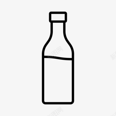 瓶调味品番茄酱图标图标