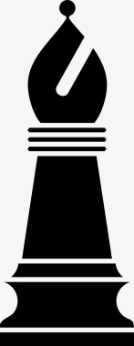 主教国际象棋国际象棋棋盘图标图标