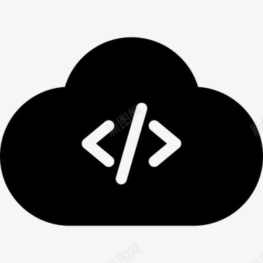 云编码技术发展图标图标