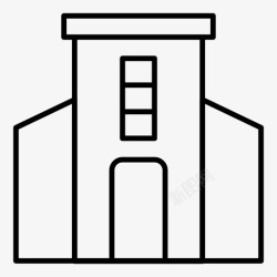 一号府邸房地产办公楼大厦广场图标高清图片