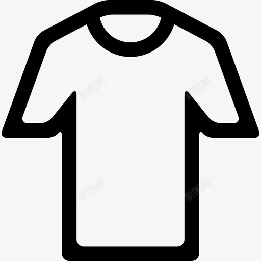 T恤衣服款式图标svg_新图网 https://ixintu.com T恤 款式 款式图标 衣服