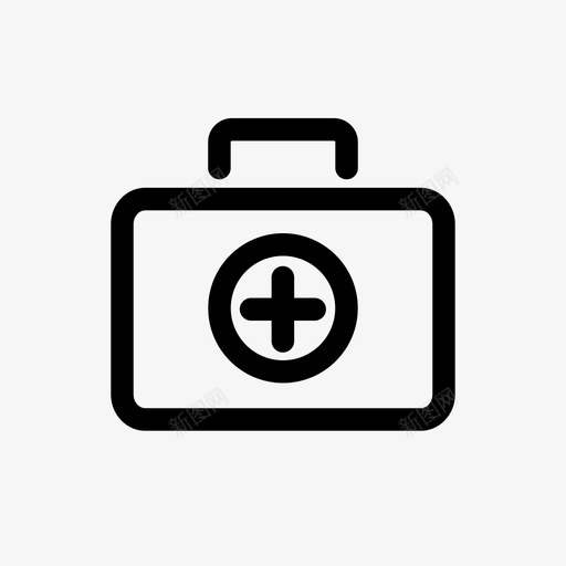 急救医生医疗包图标svg_新图网 https://ixintu.com 医生 医疗包 急救