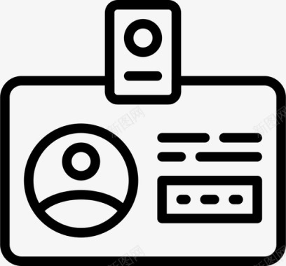 id徽章应用程序按钮图标图标