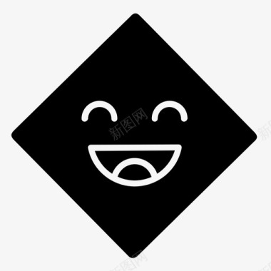 表情微笑表情咖啡店图标图标