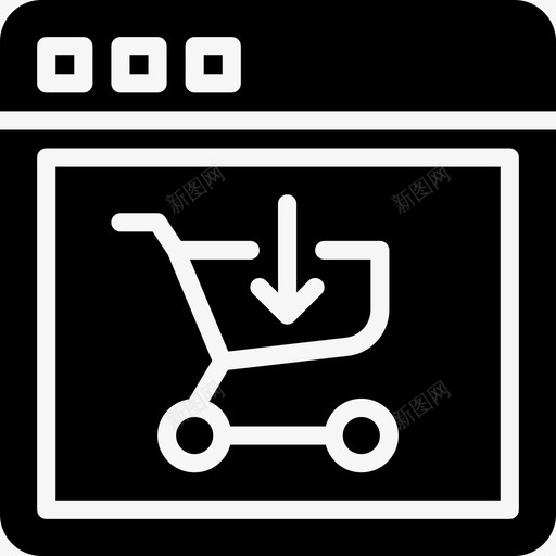 添加到购物车购买商业图标svg_新图网 https://ixintu.com 商业 添加到购物车 漂亮的购物实心 购买 购物 销售