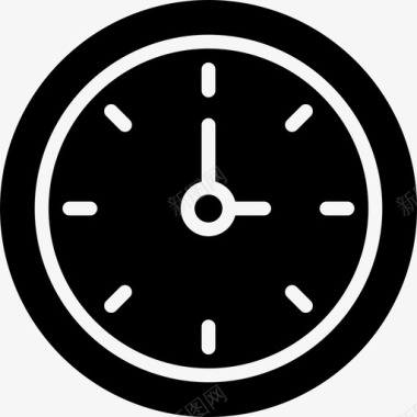 时钟应用程序按钮图标图标