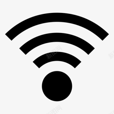 wifi信号材质ui图标图标