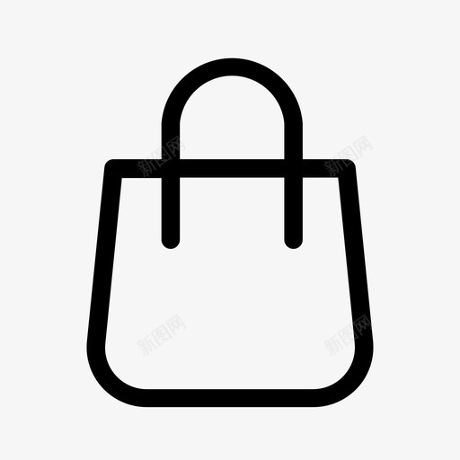 包钱包购物袋图标svg_新图网 https://ixintu.com 包 购物袋 钱包