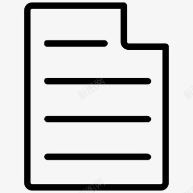 文件简历表格图标图标