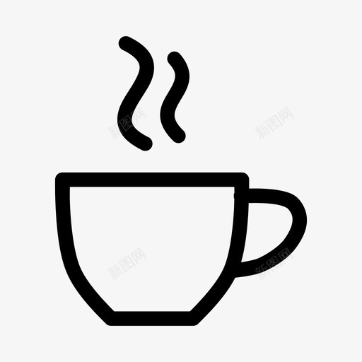 咖啡咖啡厅杯子图标svg_新图网 https://ixintu.com 咖啡 咖啡厅 杯子 茶 茶馆