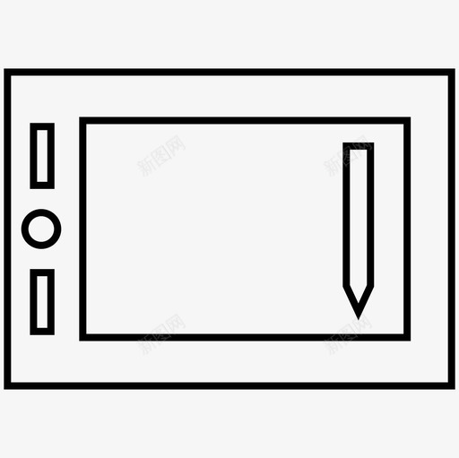 数码绘图绘图板艺术图标svg_新图网 https://ixintu.com 数码绘图 绘图板 艺术