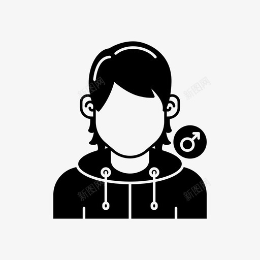 男人化身男人个人资料图标svg_新图网 https://ixintu.com 个人资料 化身男人 用户 男人 男人化身