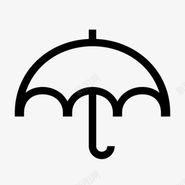 伞配件保护图标图标