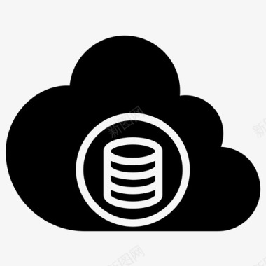 云服务器云数据云文档图标图标
