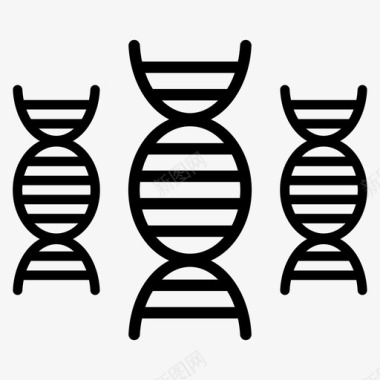 dna生物学基因图标图标