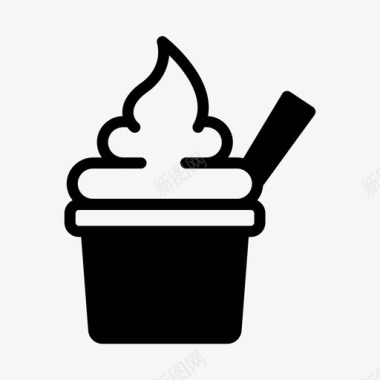 酸奶食品新鲜图标图标