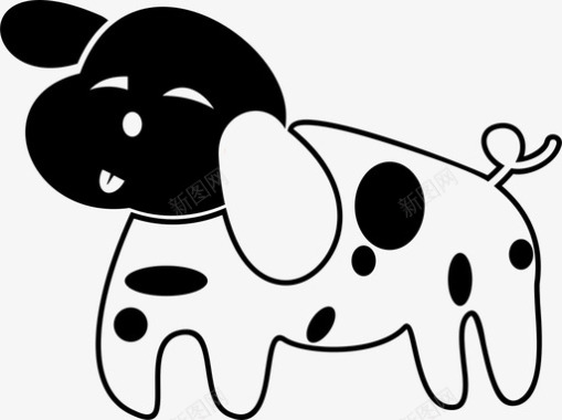 小狗动物狗图标图标
