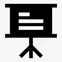 课程展示教育课程展示板图标高清图片