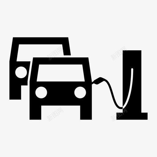 加油车加油泵加油站图标svg_新图网 https://ixintu.com 加油泵 加油站 加油车 行车标志