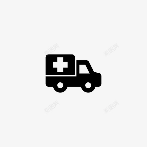 救护车紧急自动2图标svg_新图网 https://ixintu.com 救护车 紧急 自动2