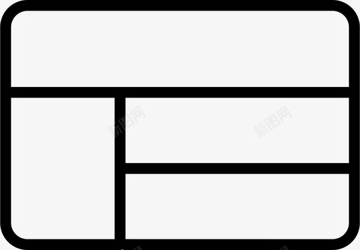 布局网格体系结构元素图标svg_新图网 https://ixintu.com 体系结构 元素 堆栈 布局网格 箭头和框精简 系统 项