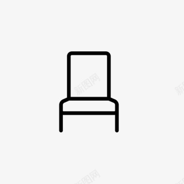 椅子座椅家具套件2图标图标