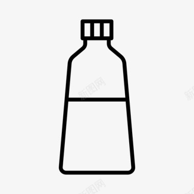 洗涤液瓶子清洁剂图标图标