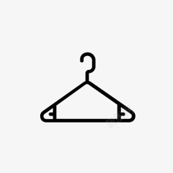 服装店衣架衣架服装店衣架套装1图标高清图片