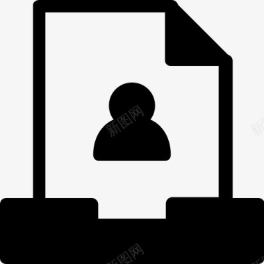 抽屉文件用户文件字形图标图标