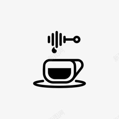 茶杯咖啡凉茶图标图标