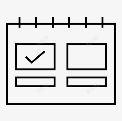 事件日历日期财务图标svg_新图网 https://ixintu.com 事件日历 日期 财务