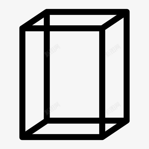 盒子3d盒子纸板图标svg_新图网 https://ixintu.com 3d盒子 盒子 立方体 纸板