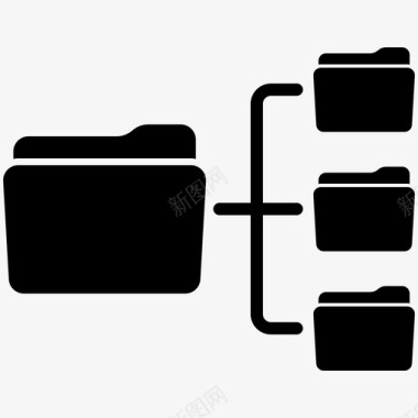 文件夹网络结构数据文件夹文件夹共享图标图标