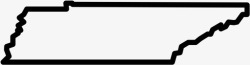 纳什维尔田纳西州美国地图图标高清图片