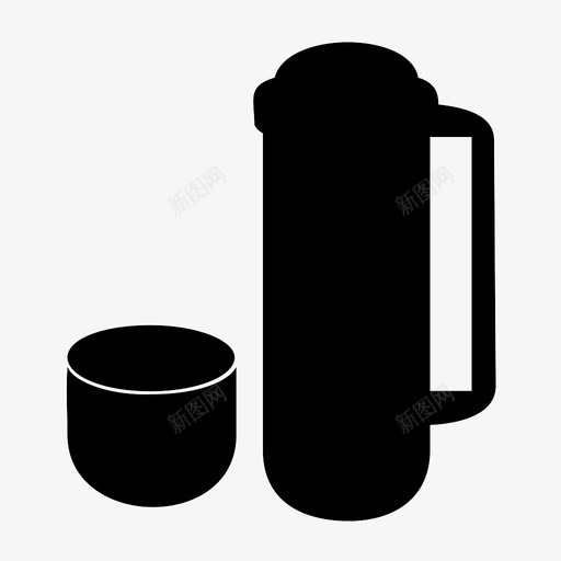 热水瓶图标svg_新图网 https://ixintu.com 热水瓶