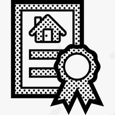财产所有人契约房屋图标图标